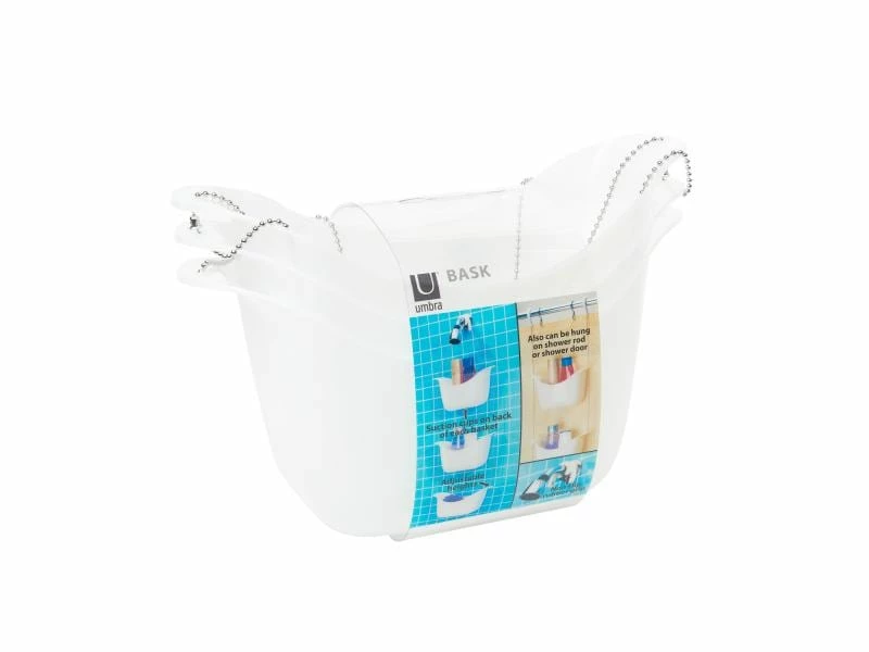 Umbra Duschmittelhalter Bask Weiss 3 Umbra Duschmittelhalter Bask Weiss – Bild 3