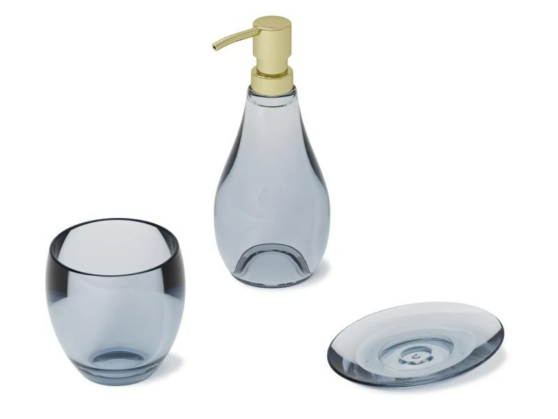 Umbra Seifenspender Droplet Blau, 280 ml 3 Umbra Seifenspender Droplet Blau, 280 ml – Bild 3