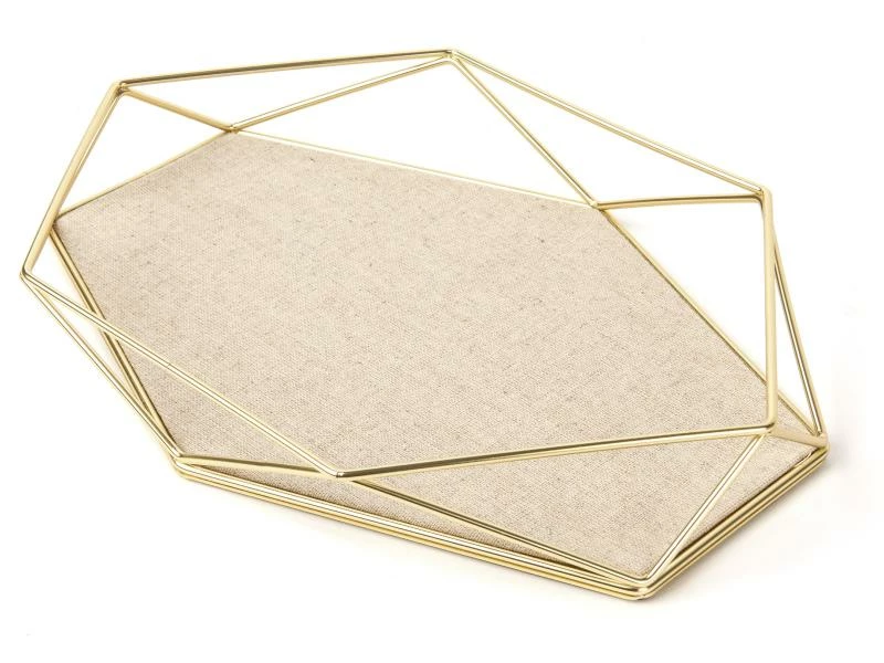 Umbra Schmuckhalter Prisma Gold 1 Umbra Schmuckhalter Prisma Gold