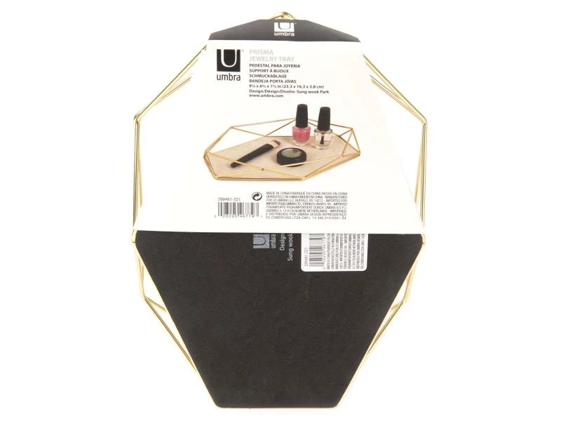 Umbra Schmuckhalter Prisma Gold 5 Umbra Schmuckhalter Prisma Gold – Bild 5