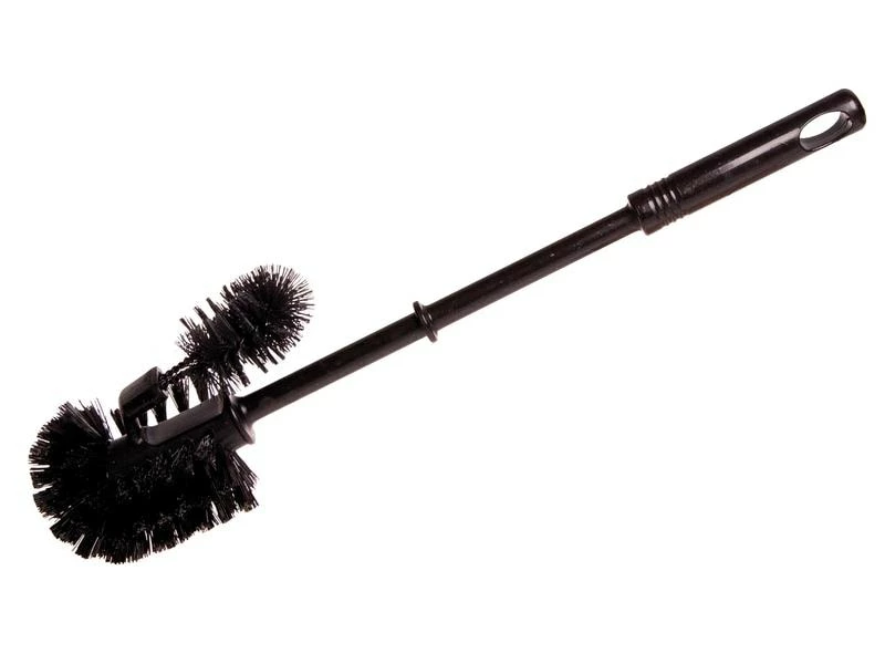 Edi Clean Toilettenbürste mit Randreiniger Schwarz 1 Edi Clean Toilettenbürste mit Randreiniger Schwarz