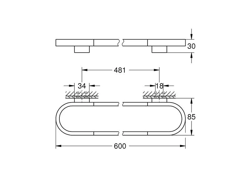 GROHE Handtuchhalter Selection 5 GROHE Handtuchhalter Selection – Bild 5
