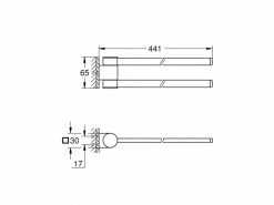 GROHE Handtuchhalter Selection doppelt, schwenkbar -Angebote Bad & Sanitär Store 181638076 xxl