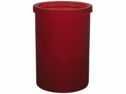 Spirella Zahnputzbecher Yoko Bordeaux, Glas