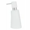 Spirella Seifenspender Move 300 ml, Weiss matt, Kunststoff