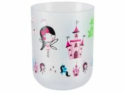Spirella Zahnputzbecher Fairy Grün/Pink/Weiss, Kunststoff