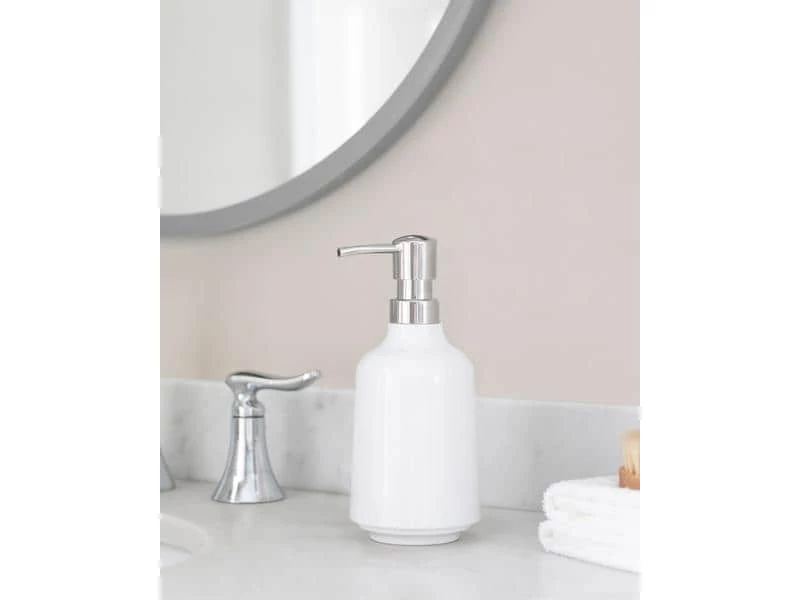 Umbra Seifenspender Step 385 ml, Weiss 2 Umbra Seifenspender Step 385 ml, Weiss – Bild 2