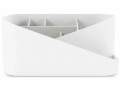 Umbra Bad-Utensilienhalter Glam Weiss