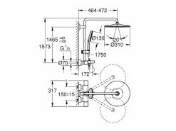 GROHE Duschsystem Rainshower SmartActive 310 EcoJoy 8 GROHE Duschsystem Rainshower SmartActive 310 EcoJoy -Angebote Bad & Sanitär Store 192524935 xxl