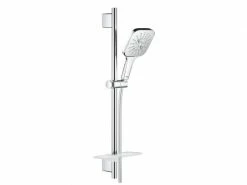 GROHE Duschbrausen-Set Rainshower Smartactive 130 Cube EcoJoy