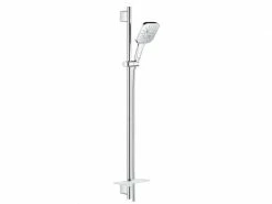 GROHE Duschbrausen-Set Rainshower Smartactive 130 Cube Chrom