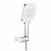 GROHE Duschbrausen-Set Rainshower SmartActive 130 Cube Moon White