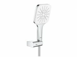GROHE Duschbrausen-Set Rainshower SmartActive 130 Cube Moon White