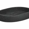 Zeller Present Seifenschale Dark Stone Schwarz