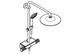 GROHE Duschsystem Vitalio EcoJoy 260 12 GROHE Duschsystem Vitalio EcoJoy 260 -Angebote Bad & Sanitär Store 194314979 xxl