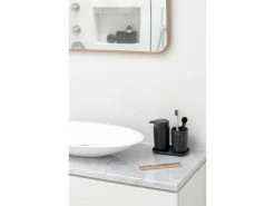 Brabantia Seifenspender-Set mit Zahnputzbecher und Schale Schwarz -Angebote Bad & Sanitär Store 194655464 xxl