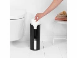 Brabantia Toilettenpapierhalter für 3 Rollen, Schwarz matt -Angebote Bad & Sanitär Store 194655912 xxl 1