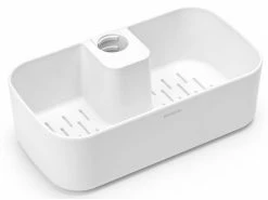 Brabantia Duschmittelhalter 13.3 x 24.4 cm, Weiss -Angebote Bad & Sanitär Store 194663374 xxl 1