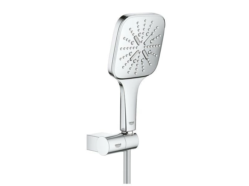 GROHE Duschbrausen-Set Rainshower SmartActive 130 Cube Chrom 1 GROHE Duschbrausen-Set Rainshower SmartActive 130 Cube Chrom