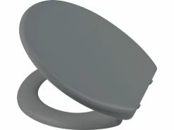 Diaqua Toilettensitz BARBANA Absenkautomatik, Grau