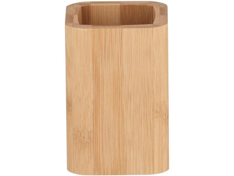 Wenko Zahnputzbecher Bambusa Nature 3 Wenko Zahnputzbecher Bambusa Nature – Bild 3