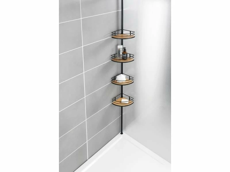 Wenko Bad-Utensilienhalter Dolcedo Schwarz 2 Wenko Bad-Utensilienhalter Dolcedo Schwarz – Bild 2