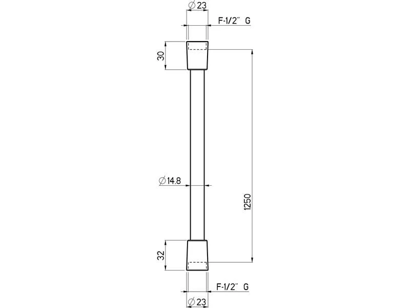 Nikles Duschbrauseschlauch 125 cm 2 Nikles Duschbrauseschlauch 125 cm – Bild 2