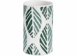 Kleine Wolke Zahnputzbecher Leaf Grün/Weiss