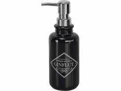 See Mann Garn Seifenspender Gin 400 ml, Schwarz