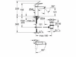 GROHE Lavaboarmatur Start 1/2" M-Size -Angebote Bad & Sanitär Store 206832838 xxl
