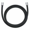 Diaqua Duschbrauseschlauch CHROMALUX Zero, Schwarz 180 cm