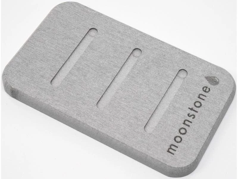 Moonstone Seifenschale aus Diatomit Hellgrau 1 Moonstone Seifenschale aus Diatomit Hellgrau