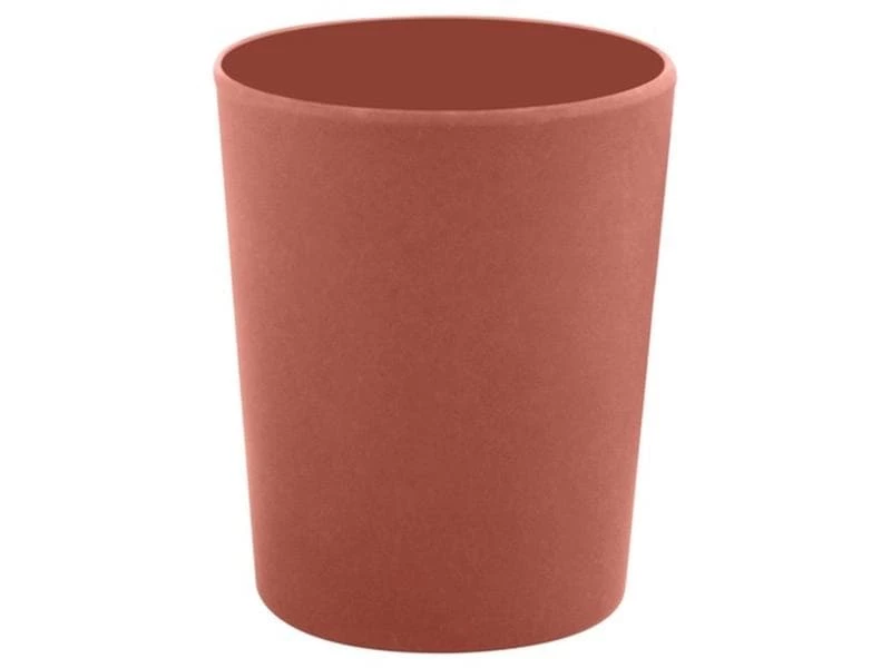 Spirella Zahnputzbecher Takeo Terracotta 1 Spirella Zahnputzbecher Takeo Terracotta