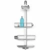 Simplehuman Duschmittelhalter Shower Caddy 70 - 100 cm, Silber