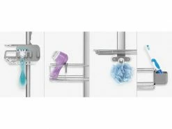 Simplehuman Duschmittelhalter Shower Caddy 70 - 100 cm, Silber -Angebote Bad & Sanitär Store 210938504 xxl