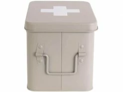 Present time Erste Hilfe Schrank klein 21.5 x 16 cm, Grau matt -Angebote Bad & Sanitär Store 212147623 xxl