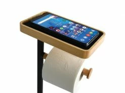 MSV Toilettengarnitur Teiki Schwarz matt/ Natur -Angebote Bad & Sanitär Store 213224225 xxl