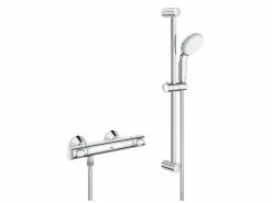 GROHE Duscharmatur-Set Precision Flow THM mit Brausegarnitur