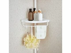 Songmics Duschmittelhalter mit Ablagen Weiss, Stahlrohr -Angebote Bad & Sanitär Store 218011063 xxl 1