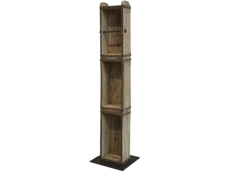 Chic Antique Toilettenpapierhalter in Backsteinform Braun 1 Chic Antique Toilettenpapierhalter in Backsteinform Braun