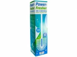 Power-Fresher Toilettenbürste mit Duft und Reinigungsmittel Weiss