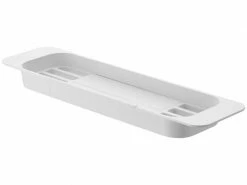 Yamazaki Bad-Utensilienhalter Tower Weiss, Kunststoff