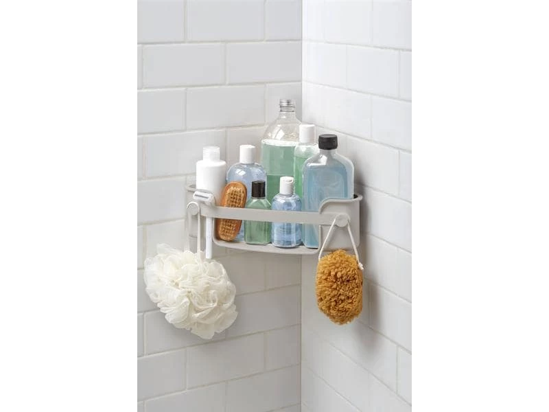 Umbra Bad-Utensilienhalter Flex Ecke Grau 4 Umbra Bad-Utensilienhalter Flex Ecke Grau – Bild 4