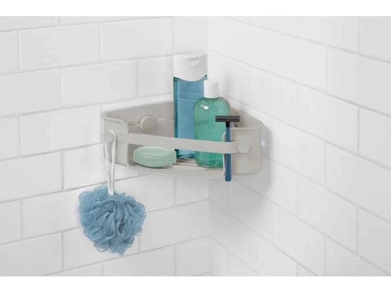 Umbra Bad-Utensilienhalter Flex Ecke Grau 5 Umbra Bad-Utensilienhalter Flex Ecke Grau – Bild 5