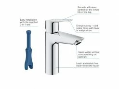 GROHE Lavaboarmatur QuickFix Start M-Size chrom -Angebote Bad & Sanitär Store 221968052 xxl
