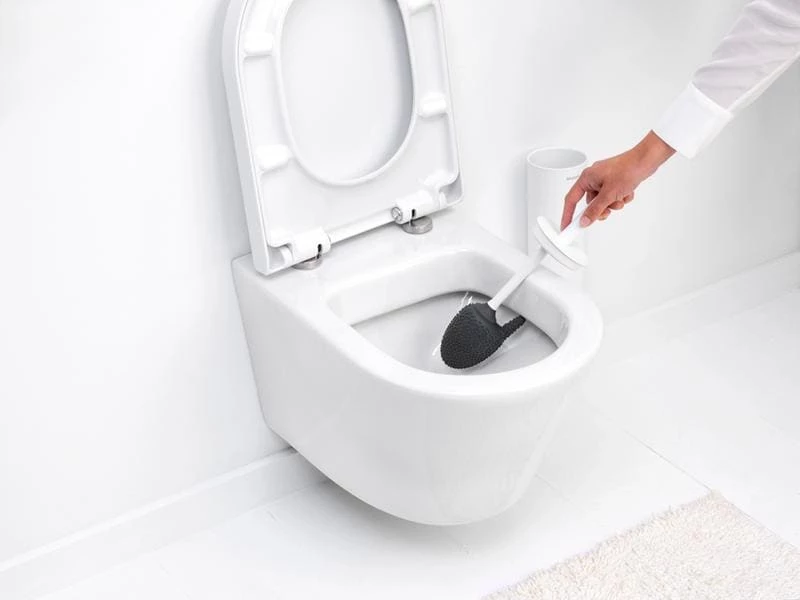 Brabantia Toilettengarnitur Mindset Weiss 6 Brabantia Toilettengarnitur Mindset Weiss – Bild 6