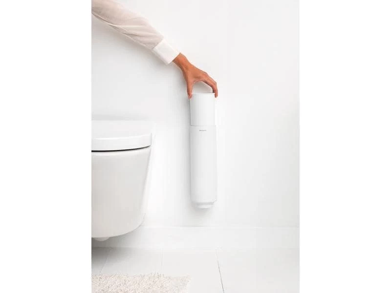 Brabantia Toilettengarnitur Mindset Weiss 7 Brabantia Toilettengarnitur Mindset Weiss – Bild 7