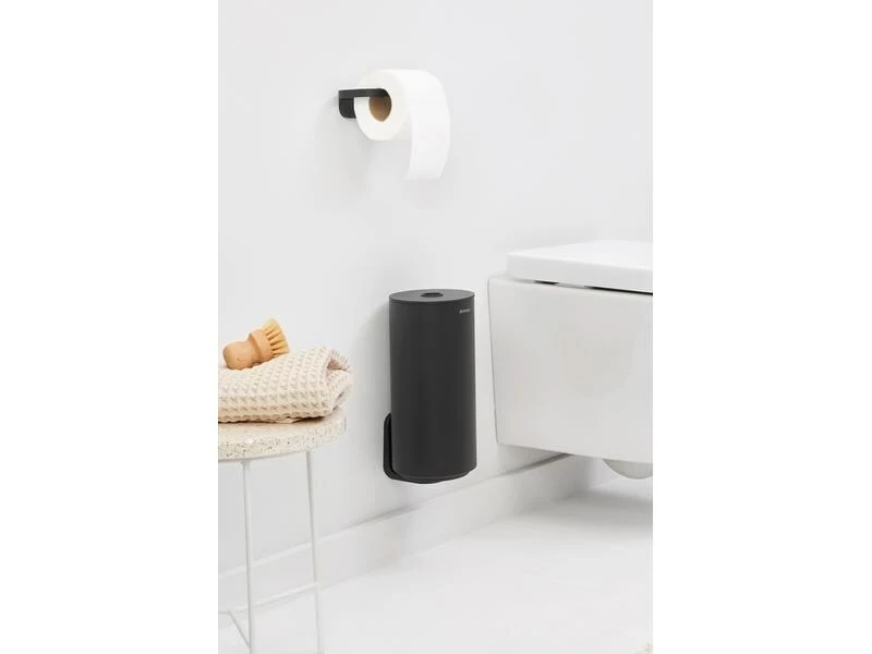 Brabantia Toilettenpapierhalter Mindset Anthrazit 5 Brabantia Toilettenpapierhalter Mindset Anthrazit – Bild 5