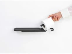 Brabantia Toilettenpapierhalter Mindset mit Ablage Anthrazit -Angebote Bad & Sanitär Store 222757959 xxl