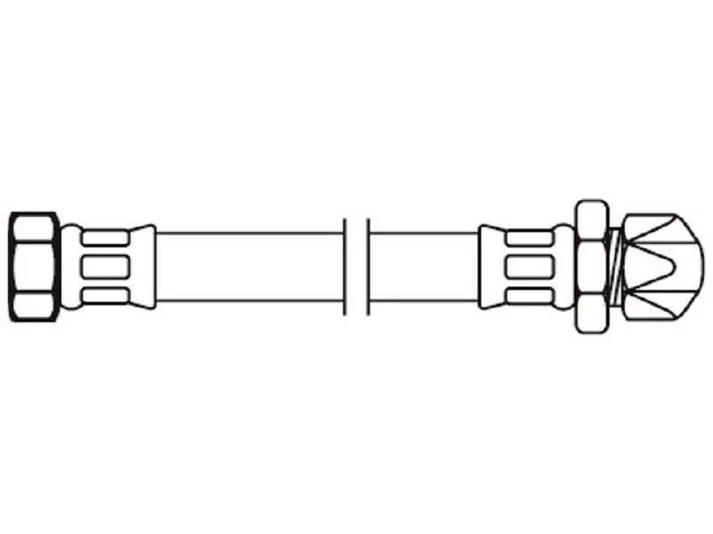 Flexo Anschlussschlauch DN8 IG x Quetschver. 3/8" x 10 mm / 100 cm 1 Flexo Anschlussschlauch DN8 IG x Quetschver. 3/8" x 10 mm / 100 cm